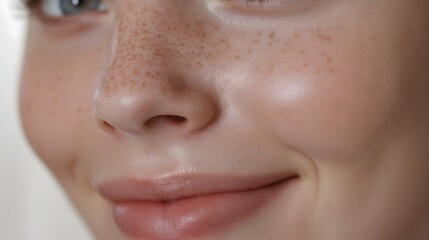 Smiling person enjoying renewed confidence after successful treatment in a bright indoor setting