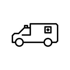 Fototapeta premium icon ambulance