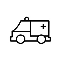 Fototapeta premium icon ambulance