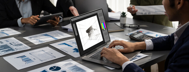 Architectural design brisk software application for architect business and professional designer