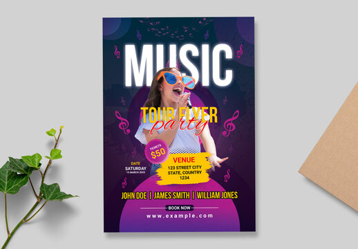 Music Tour Flyer