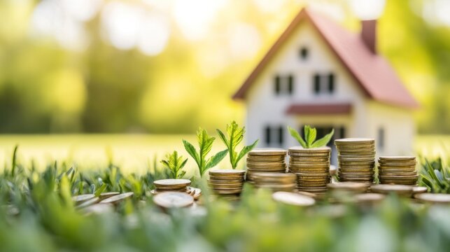 Growing money for a house.