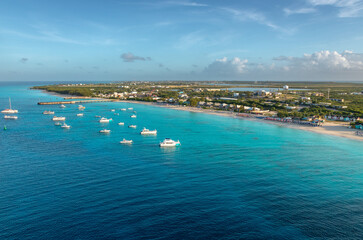 Exposure done at Sunrise while arriving at Grand Turk by Cruise Ship, with views of the Governor's...