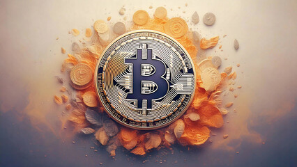Bitcoin Deco Art
