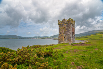 historischer Turm / hussey's folly auf der Dingle Halbinsel in Irland