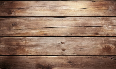 Naklejka premium Rustic wooden surface with natural grain patterns and texture suitable for background display in home decor, design projects, and artistic presentations