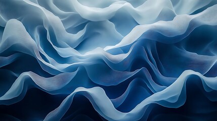 Obraz premium Abstract Blue Fabric Texture Background