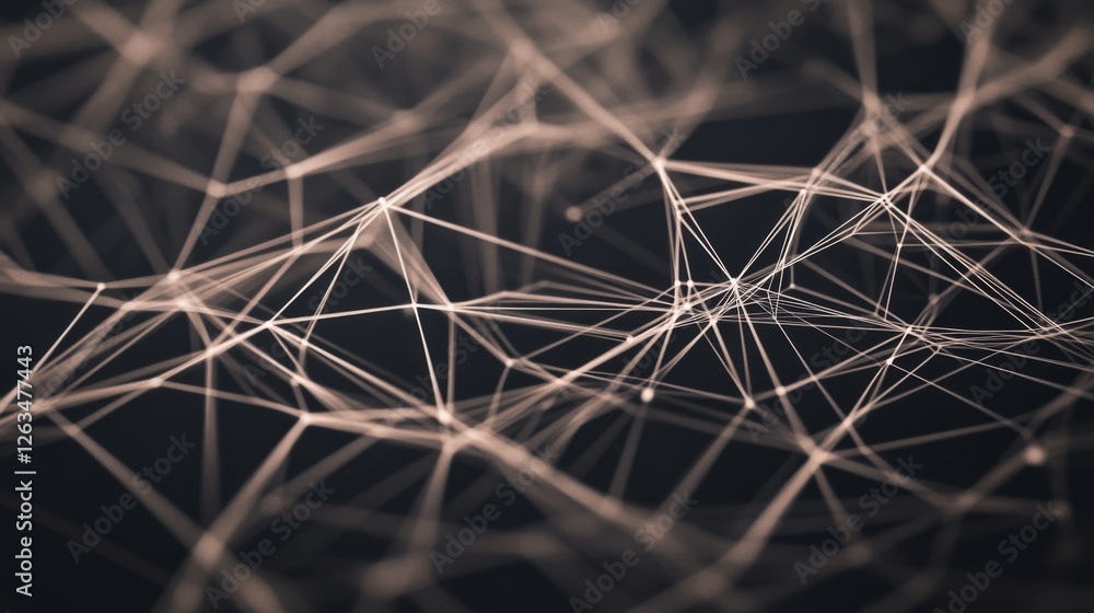 Poster abstract network connection, digital data flow, technology background