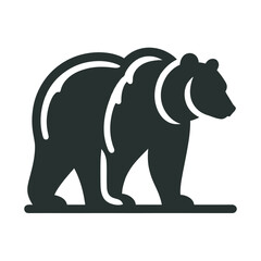 vector illustration of a cartoon bear