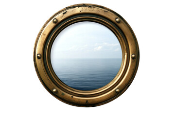 porthole and sea view