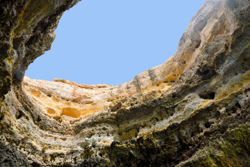 The Algarve Rocks Formation is a unique and stunning natural wonder located in the coastal town of Porches Portugal
