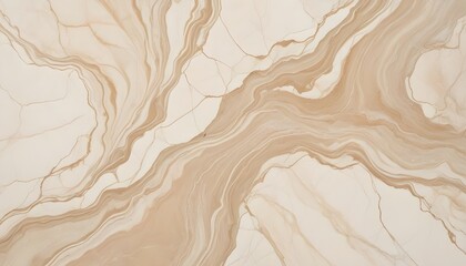 Obraz premium Polished Stone Surface with Authentic Marble Veining