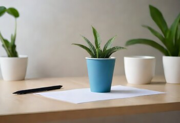 Office workspace, document work