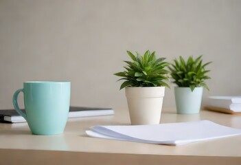 Office workspace, document work