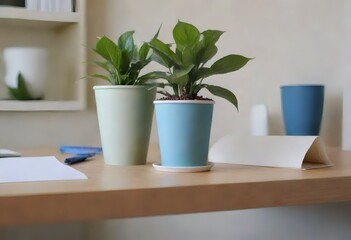 Office workspace, document work