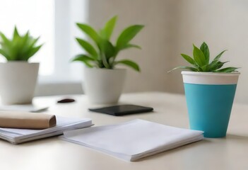 Office workspace, document work