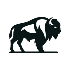 Obraz premium vector illustration of a bison