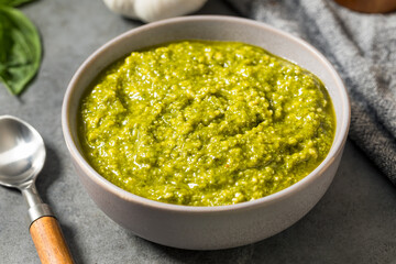 Organic Green Basil Pesto Sauce