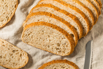 Organic Sliced Whole Wheat Tuscan Bread