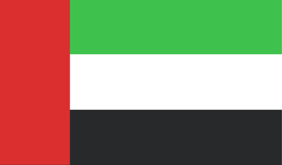 Obraz premium United Arab Emirates Flag