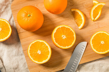 Raw Organic Sweet Oranges