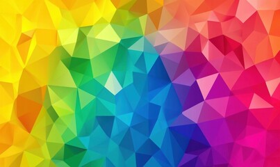 Obraz premium Colorful geometric background with vibrant shapes and gradients.