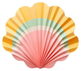 PNG Shell paper art invertebrate.