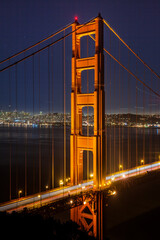 North Tower with Streaks of Light