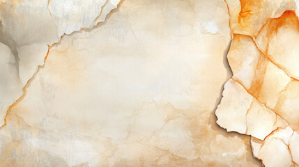 Fototapeta premium Aged parchment details with sharply defined textures and antique, weathered appearance. torn edges and warm, earthy tones create vintage, historical feel, perfect for backgrounds or artistic