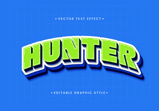 Green And White Bold Font Strong 3D Athletic Text Effect