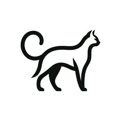 vector illustration of a cat