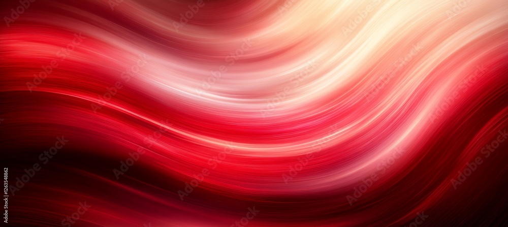 Poster abstract background with swirling red and yellow gradient, high-resolution design element