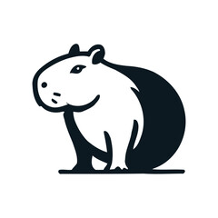 Fototapeta premium capybara vector illustration