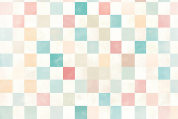 Vintage generative AI design featuring geometric patterns with creative retro aesthetic style