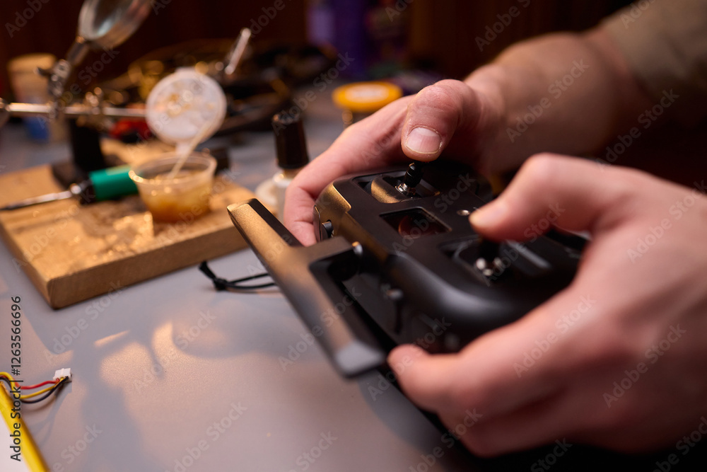 Aufkleber the comprehensive process of repairing and maintaining drone controllers a guide