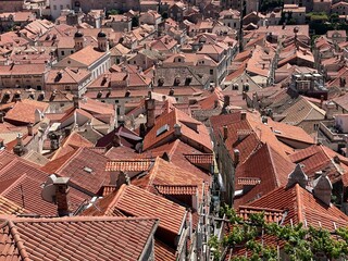 Dächer der Altstadt von Dubrovnik