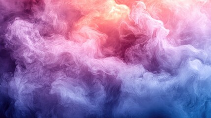 Fototapeta premium Abstract vibrant smoke swirls, colorful background, photographic art print, creative design