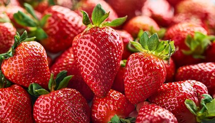 strawberry fresh ripe strawberries background close up organic vegetarian healthy food backdrop macro shot