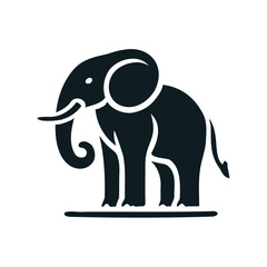 Fototapeta premium elephant icon vector illustration
