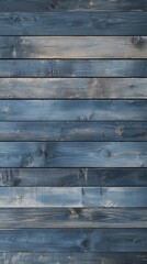 Weathered blue wooden planks with rustic texture and depth