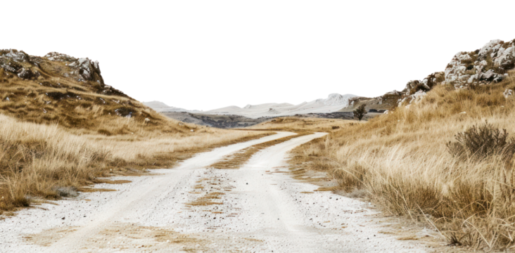 PNG Road with hills outdoors ground wilderness.