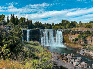 Mirador Saltos del Laja en Chile