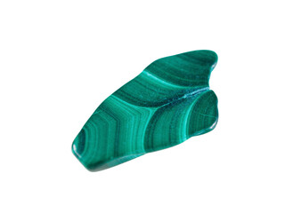 Malachite is a magnificent green mineral with unique patterns and a characteristic shine.