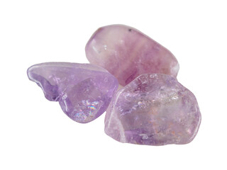 Fototapeta premium Lavender amethyst is a delicate purple mineral that symbolizes tranquility and harmony.