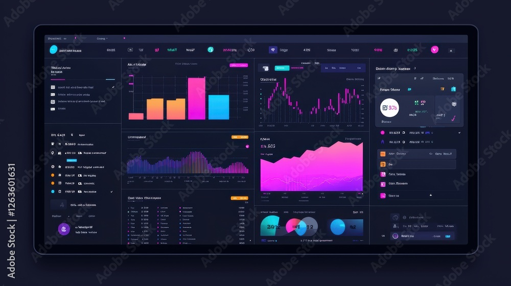 Poster real-time shopify analytics dashboard for monitoring sales and revenue growth