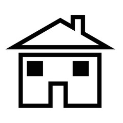 Elegant Real Estate Symbol: House Transparent Icon Design