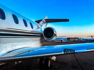 airplane at the airport