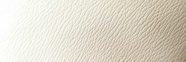 Obraz premium Smooth cream white leather texture with soft sheen perfectly suited for elegant backgrounds