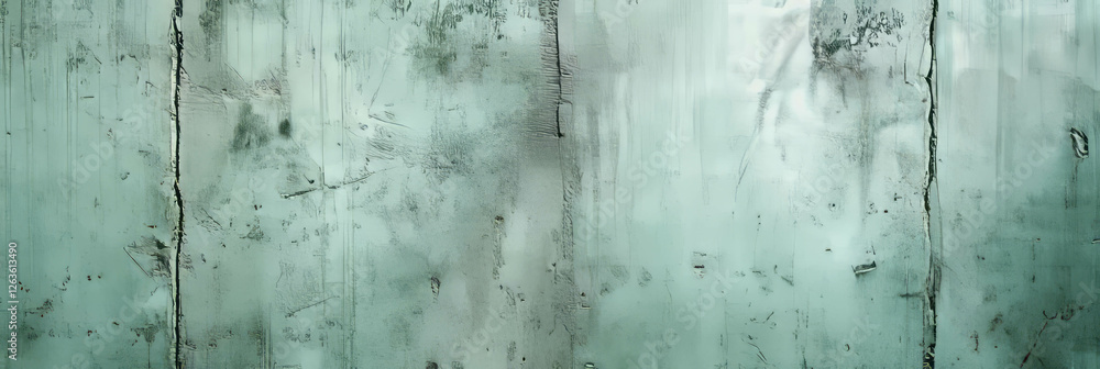 Poster light green wall texture with subtle grunge patterns and soft ambient lighting
