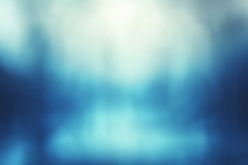 Obraz premium Smooth blue gradient background creates a tranquil and calming atmosphere for various artistic uses